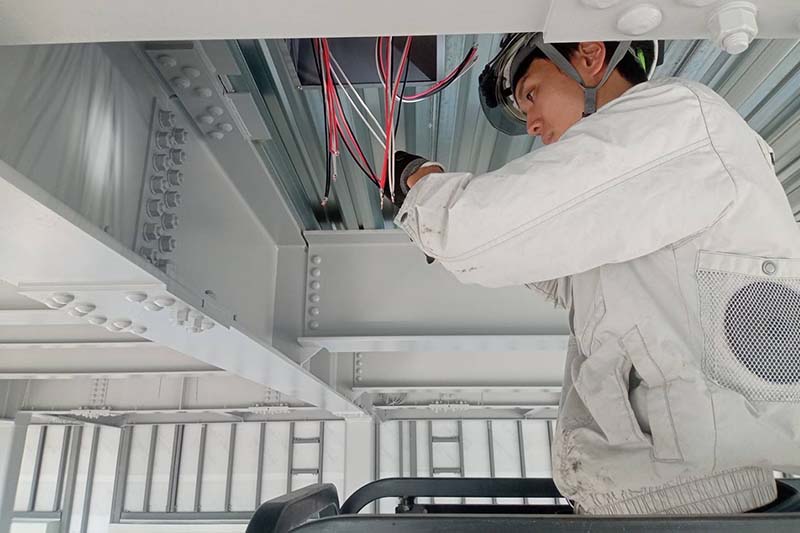 一般建築における電気・計装工事